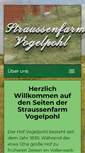 Mobile Screenshot of kuerbishof-vogelpohl.de